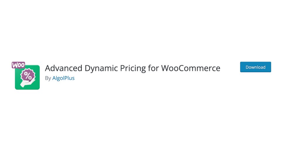 WooCommerce için Gelişmiş Dinamik Fiyatlandırma