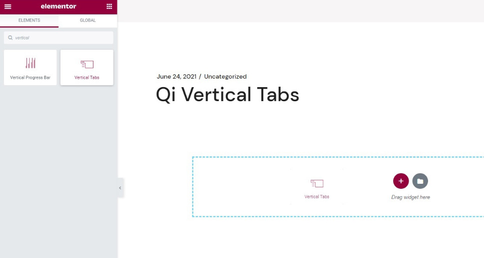 WordPress, Dikey Sekmeler ekler
