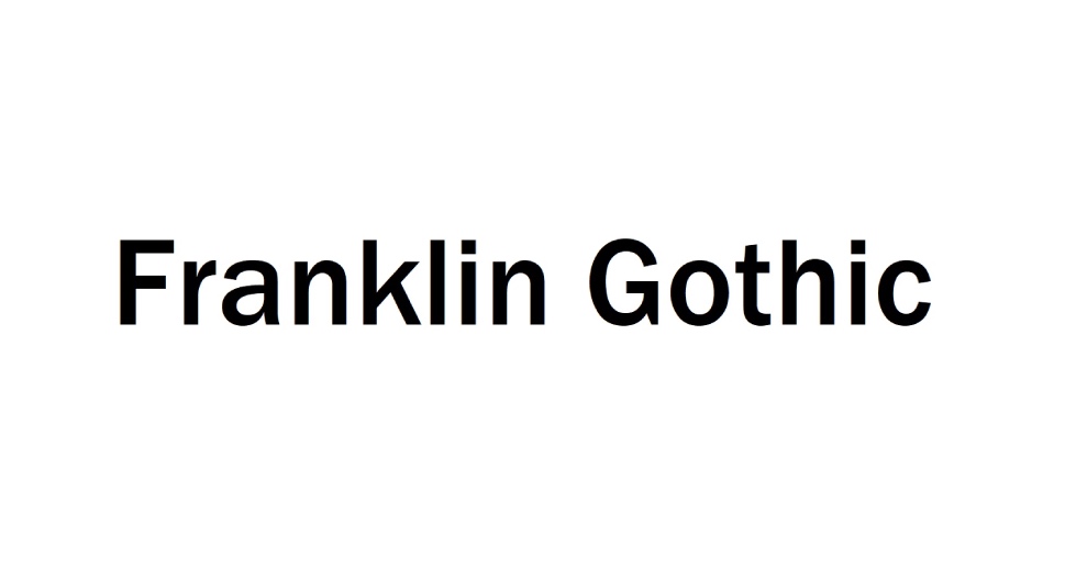 Franklin Gotik