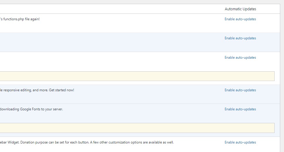 Otomatik Güncellemeler