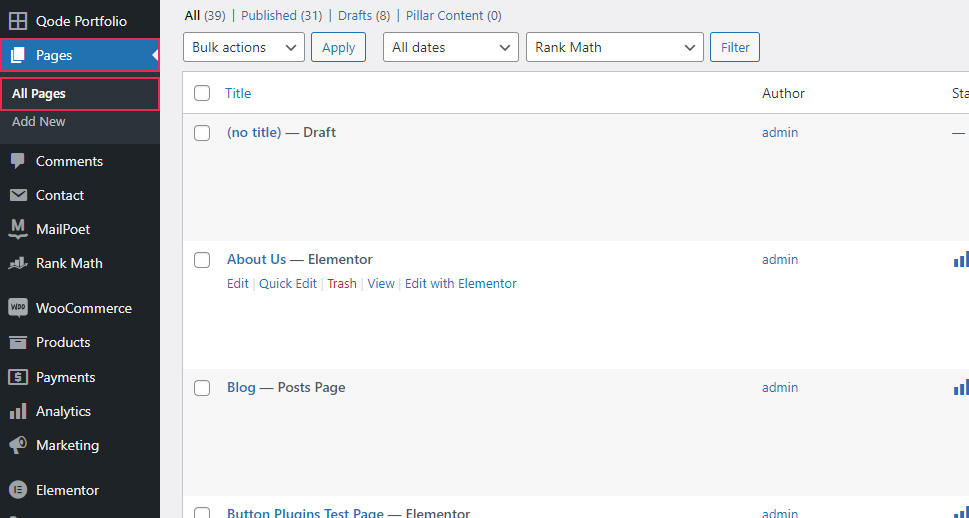 Sayfalar Tüm Sayfalar