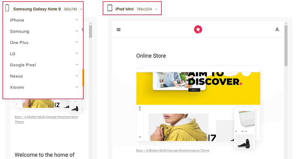 Screenfly Telefon ve iPad