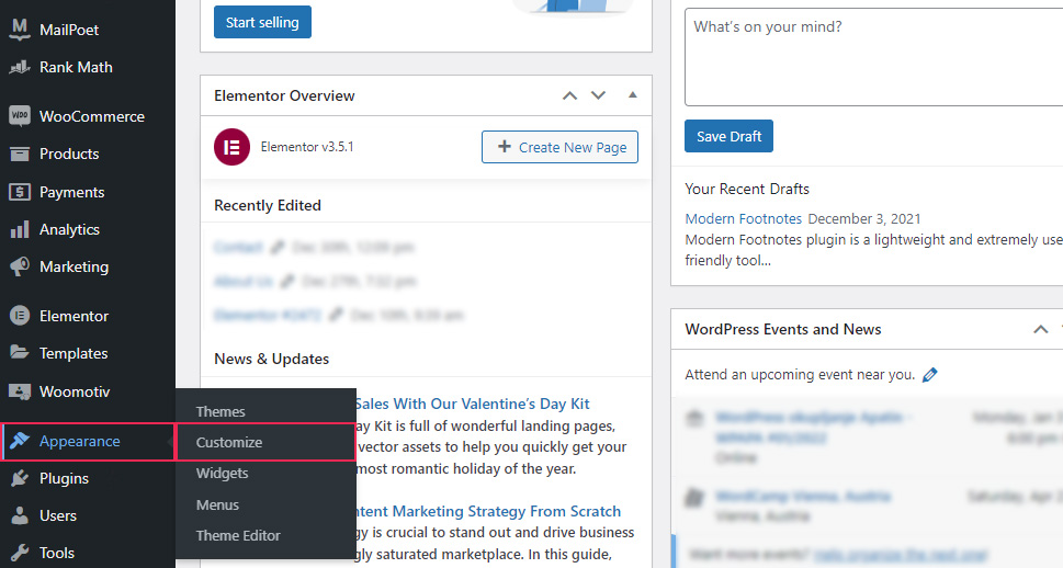 Görünüm Özelleştir