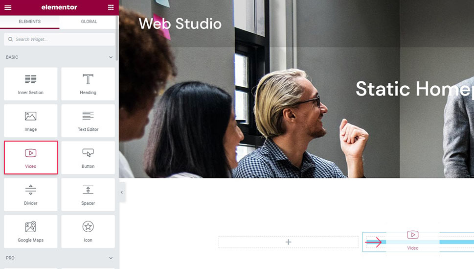 Videoyu Sürükleyin