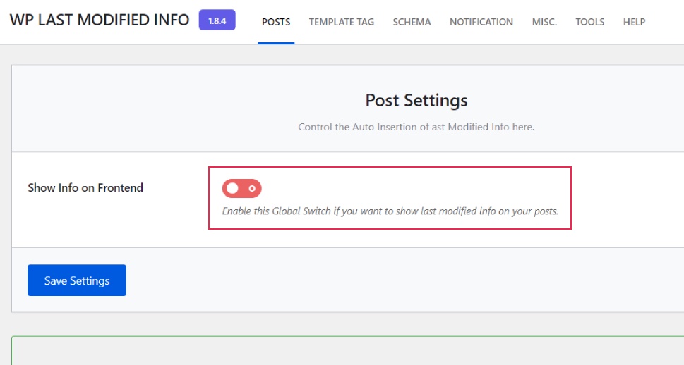Ön Uçta Bilgi Göster